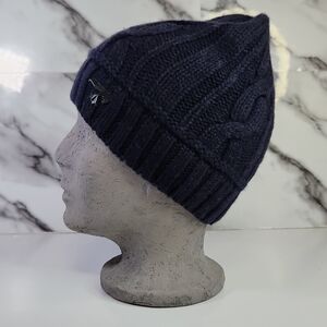 Canada Goose Beanie. Navy Cable Knit Toque. Wool. No Tags